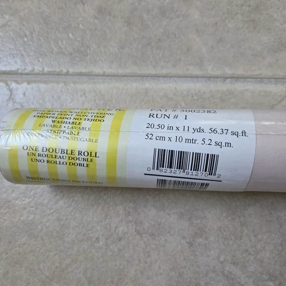 SCHUMACHER WALLPAPER 1 DOUBLE ROLL #50023821  LEAVES  20.5” x 11 Y Sealed New